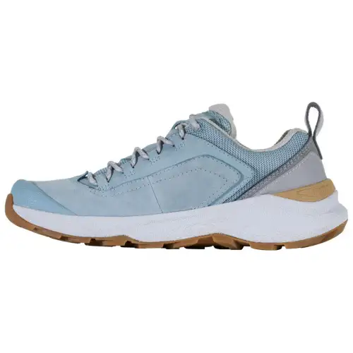 Oboz Footwear Cottonwood Low Waterproof Cushioning, Wear Resistant Low top Outdoor Shoes Women's Blue White