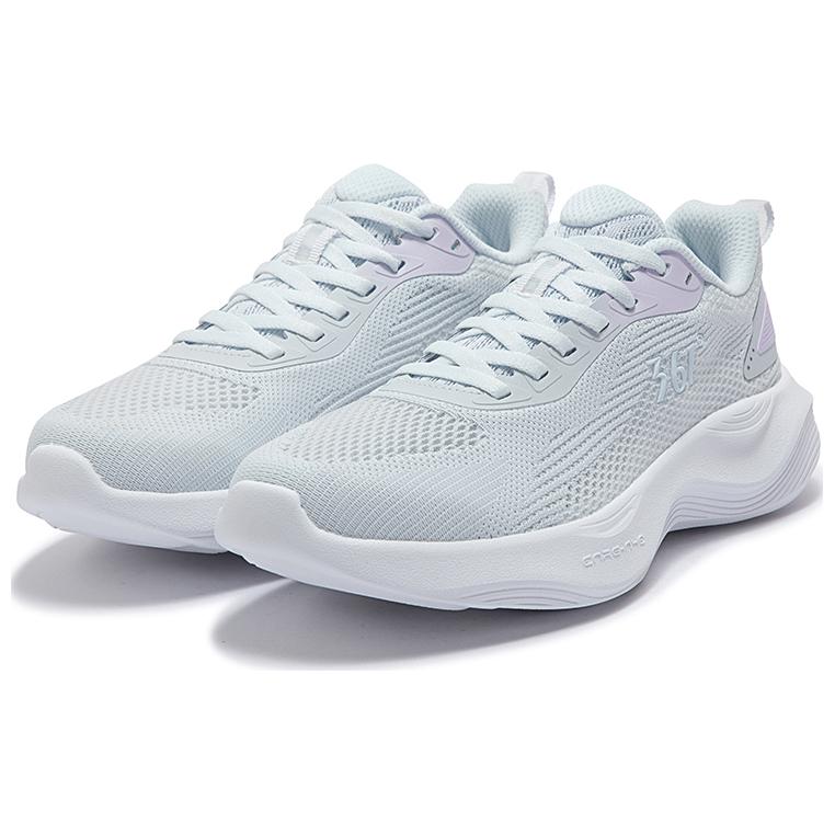 361° Abrasion Resistant Breathable Low top Casual Running Shoes Women’s Gray Purple