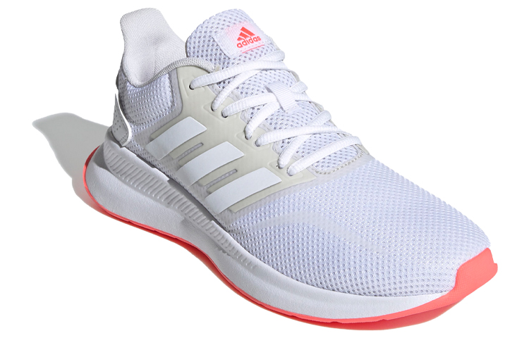 Женские кроссовки adidas Runfalcon 1.0 (бело-розовые) — Белый / розовый — фото 3