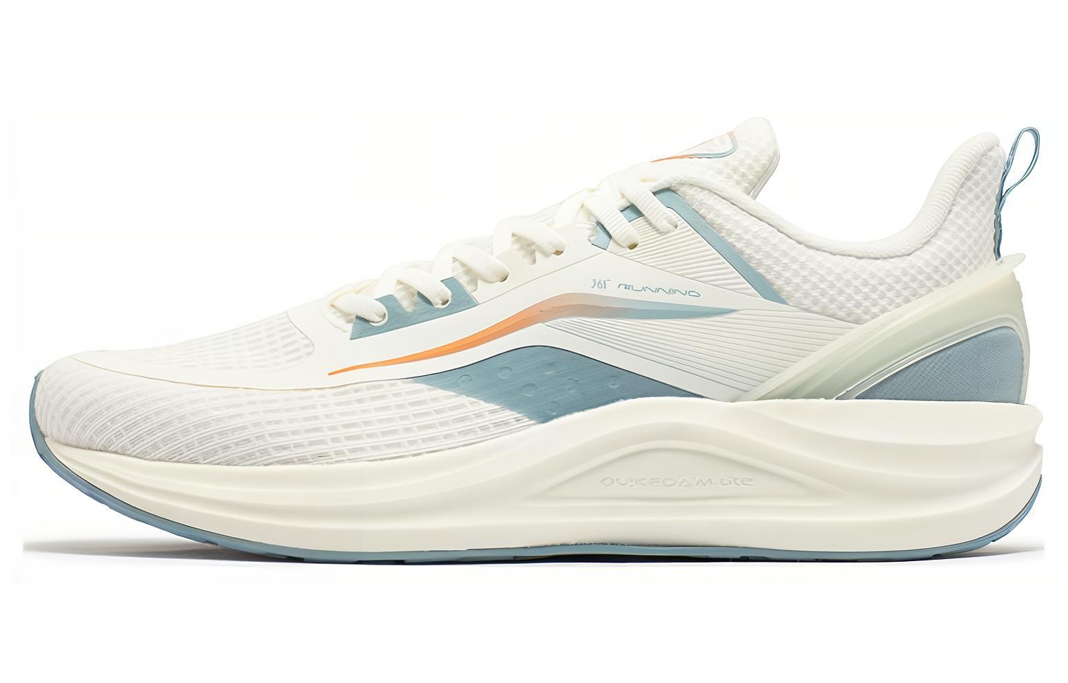 361° Wear resistant And Lightweight Low top Running Shoes Men’s White Blue