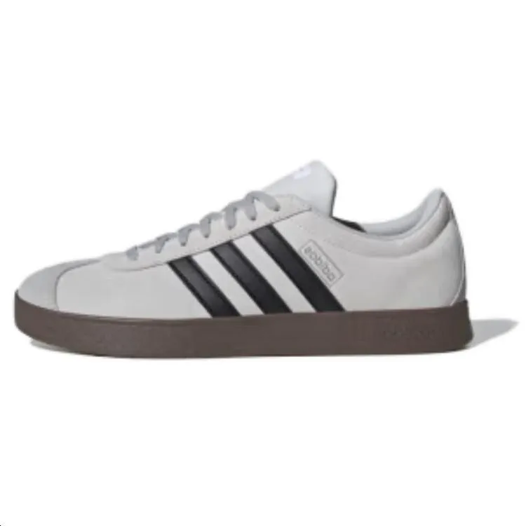 Adidas VL COURT 2.0 Low top Skateboard Shoes Unisex Gray Black Silver