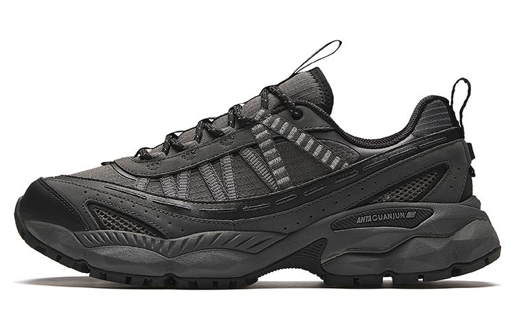 Anta Champion AG G02 Comfortable Round Toe Cushioning Slip Resistant Low top Casual Running Shoes Men’s Black