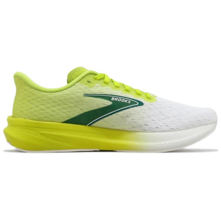 Brooks Hyperion Abrasion Resistant Low top Running Shoes Men’s White Yellow