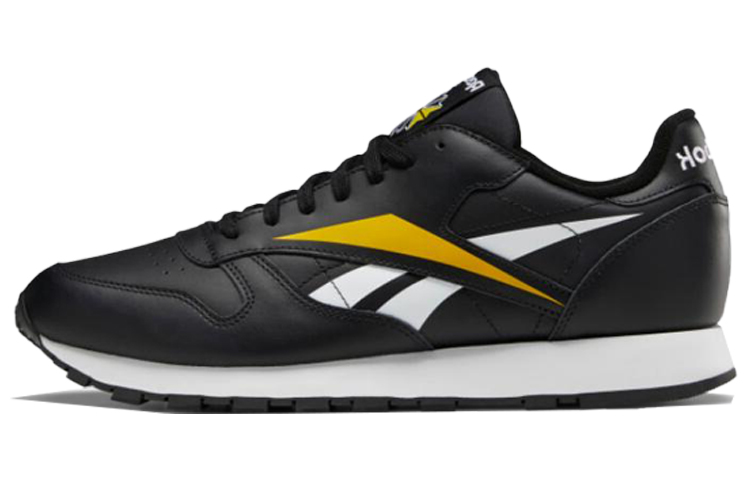 Кроссовки Reebok Classic Leather (черные)