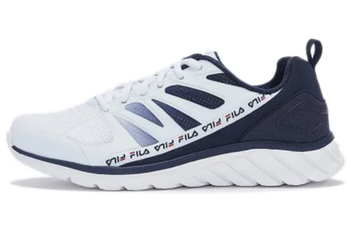 FILA Memory Galaxia 2 Fabric Low top Casual Running Shoes Unisex White Blue