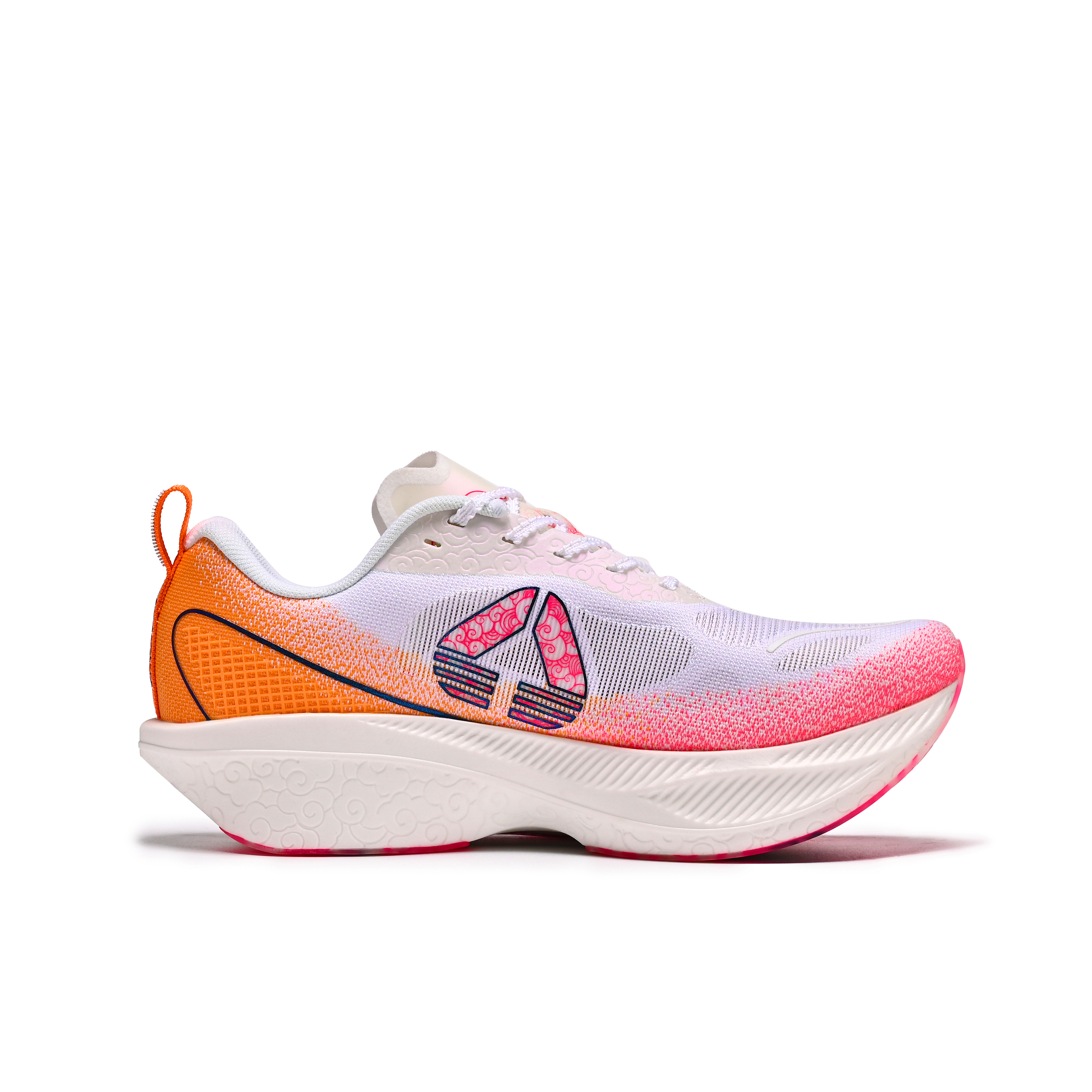 CIERSES Low top Running Shoes Unisex Fluorescent Melon Orange