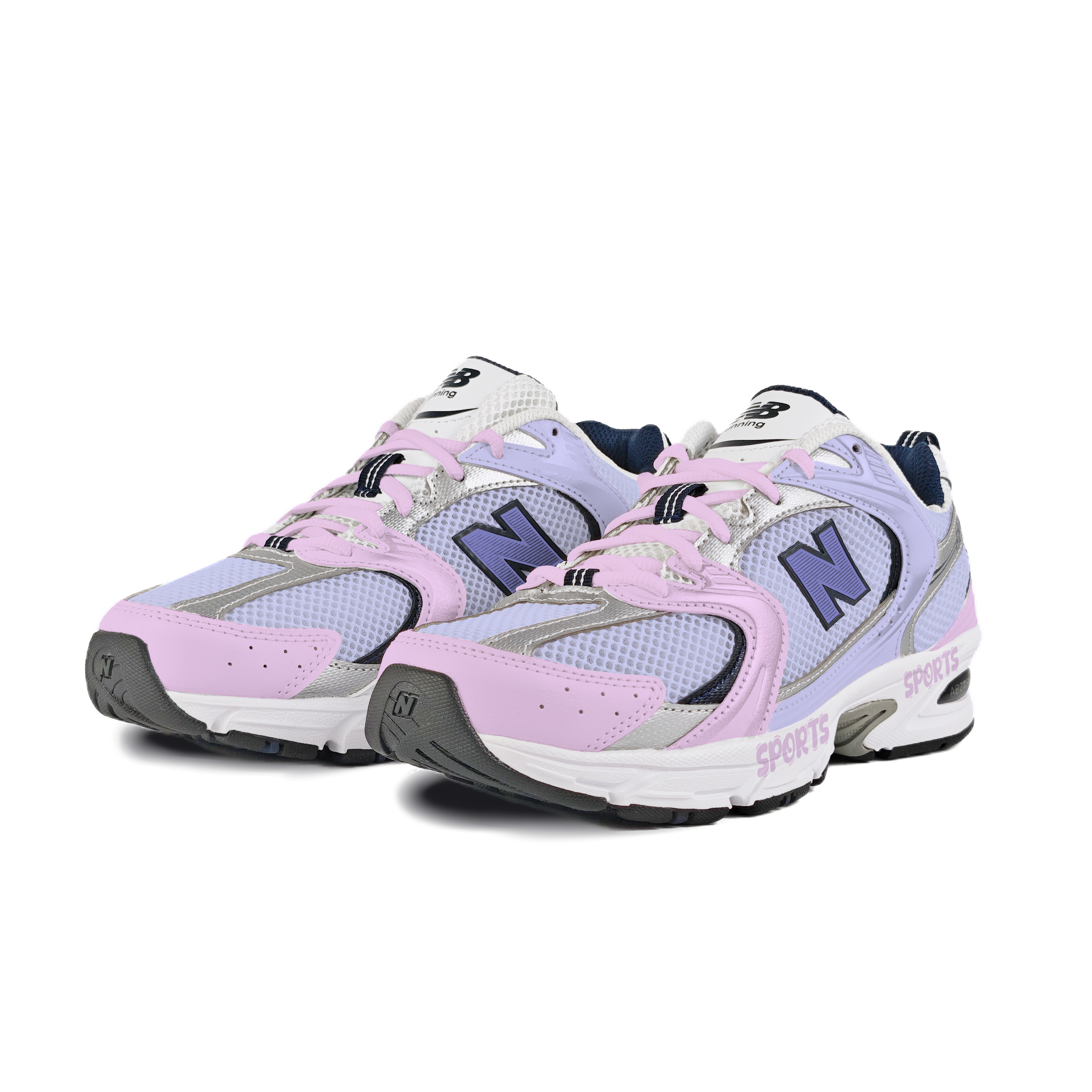New Balance NB 530 Abrasion Resistant Low top Running Shoes Unisex Purple Pink