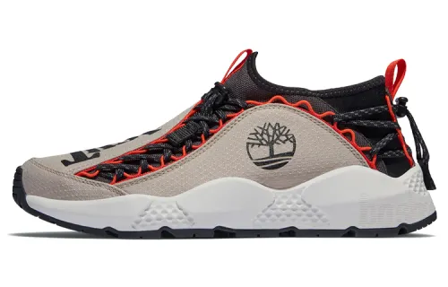 Timberland Running Shoes Men's Low Top Light Beige/Black