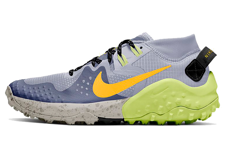 Женские кроссовки Nike Wildhorse 6 (серо-сине-желтый) — фото 1