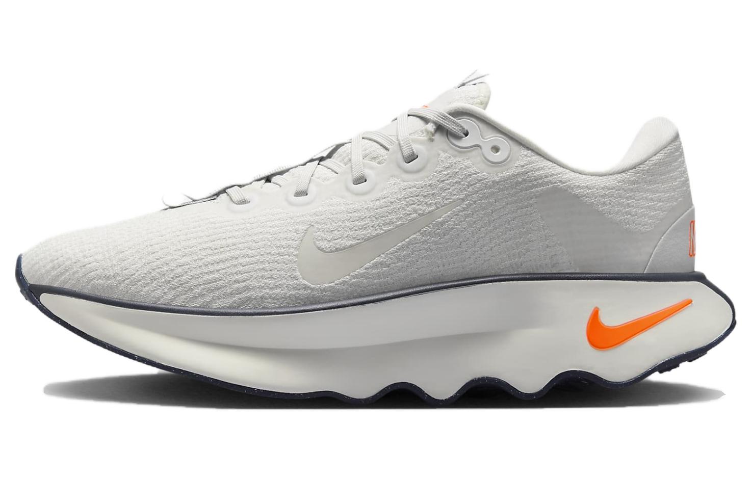 Nike Motiva Cushioning Abrasion Resistant Cushioning, Wear Resistant Low top Running Shoes Men's White Orange