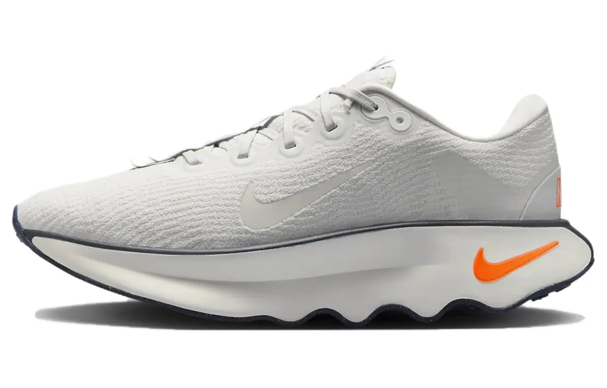 Nike Motiva Cushioning Abrasion Resistant Cushioning, Wear Resistant Low top Running Shoes Men's White Orange