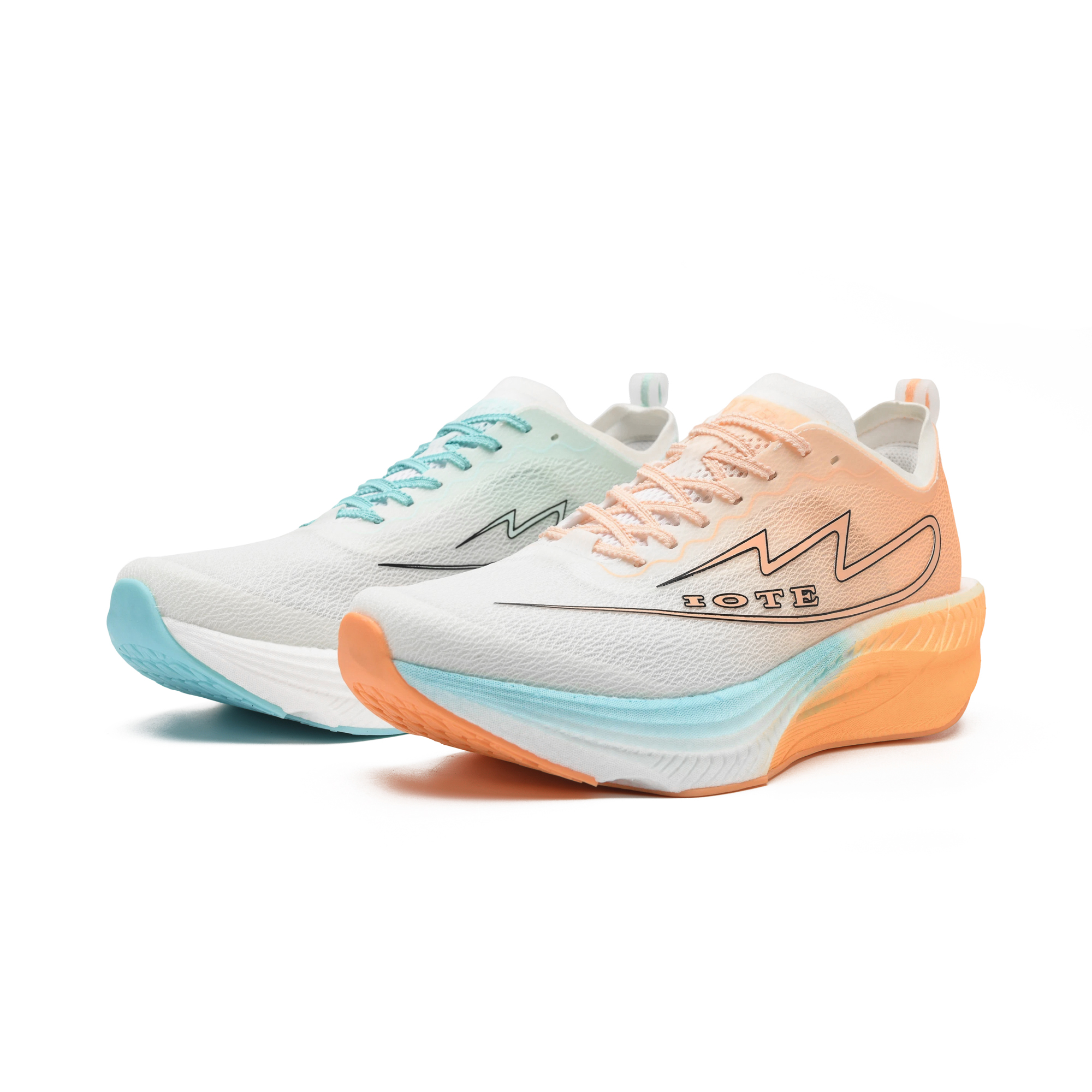 IOTE Cushioning Breathable Support Low top Marathon Training Long Distance Running Sprint Physical Fitness Test & Exam