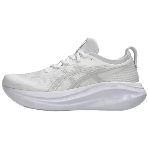 ASICS Gel Nimbus 27 White Glacier Grey