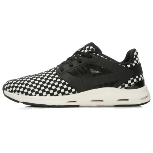 Li Ning Sports Life Collection Running Shoes Women's Low Top Black/White
