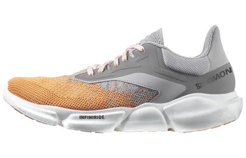 SALOMON Predict Soc 3 Comfortable And Trendy Wear resistant And Lightweight Low top Running Shoes Men's Gray Orange