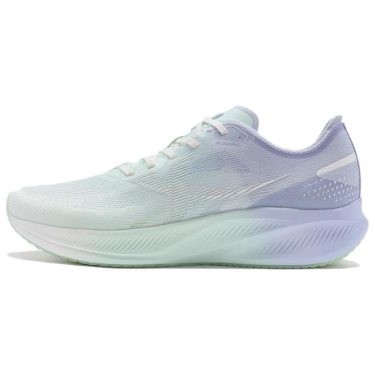 XTEP Cushioning Breathable Low top Running Shoes Women’s Green Purple