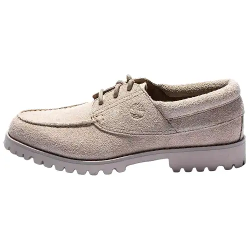 Timberland AUTHENTICS Collection Top Grain Cow Leather Boat Shoes Men's Light Brown
