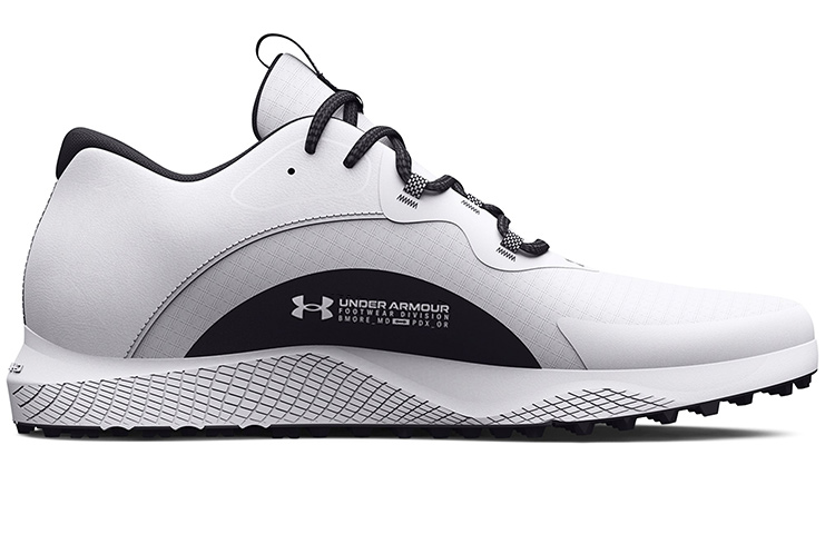 Under Armour Charged Draw 2 Spikeless Golf 'White Black'