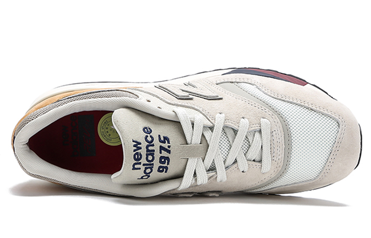 Мужские кроссовки New Balance New Balance NB 997 (серые с коричневым) — Серый / коричневый — фото 3