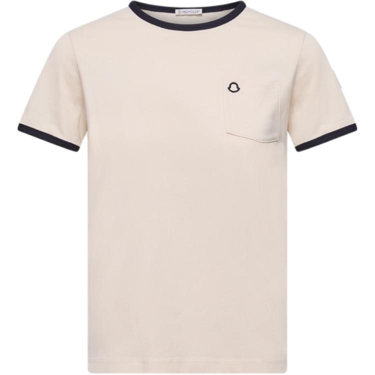 Женская футболка Moncler (белая)