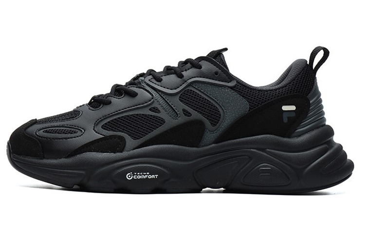FILA Fila Mars 2 Mars 2.0 trendy and comfortable low-top dad shoes men's black gray
