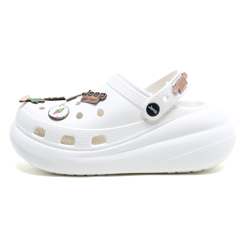 Женские сабо Jeep Clogs (белые)
