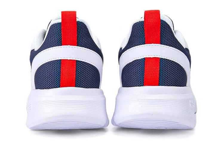 Erke Cushioning Slip Resistant Breathable Cushioning Slip Resistant Breathable Low top Running Shoes Men’s Blue White