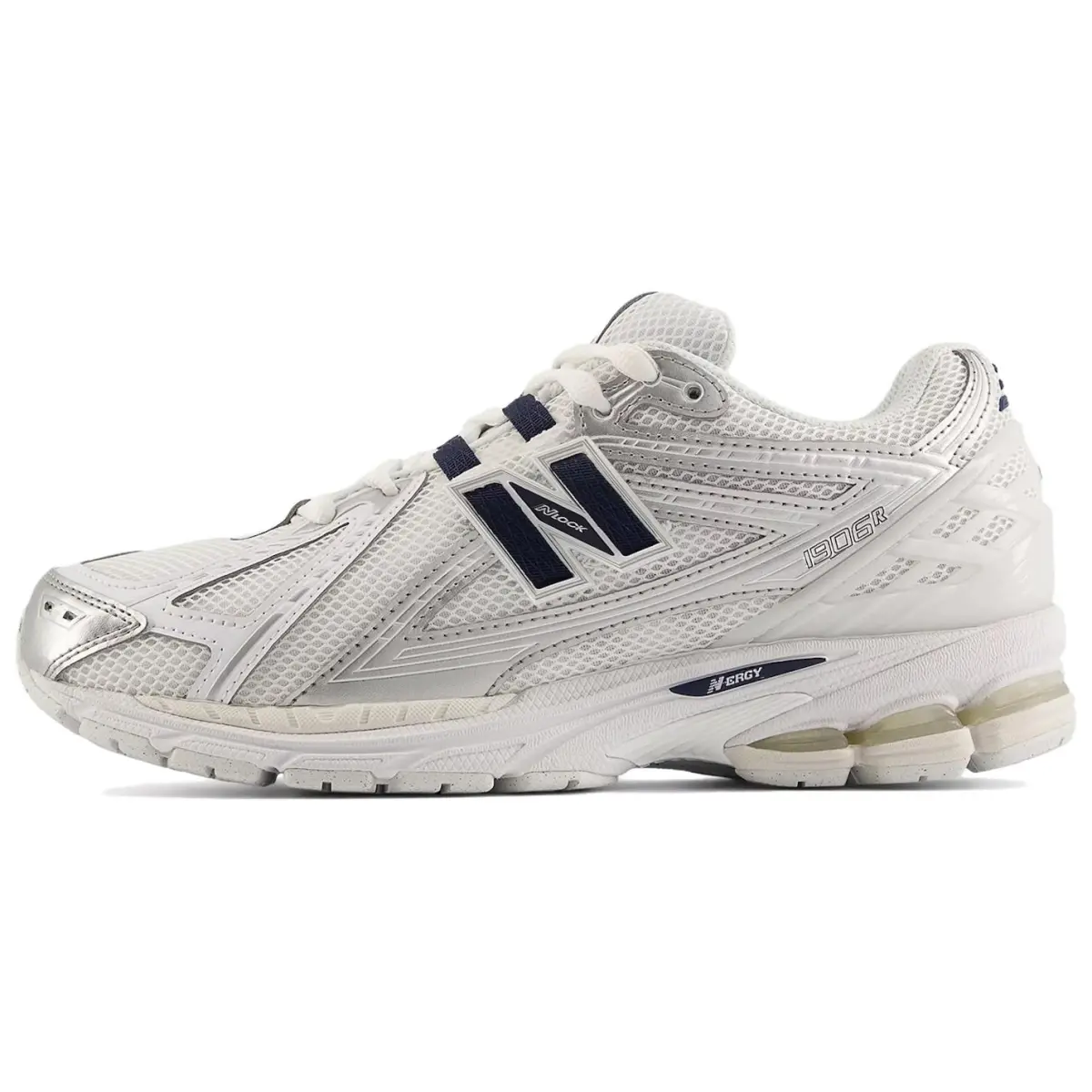 New Balance NB 1906R Abrasion Resistant Abrasion Resistant Low top Running Shoes Unisex White Silver