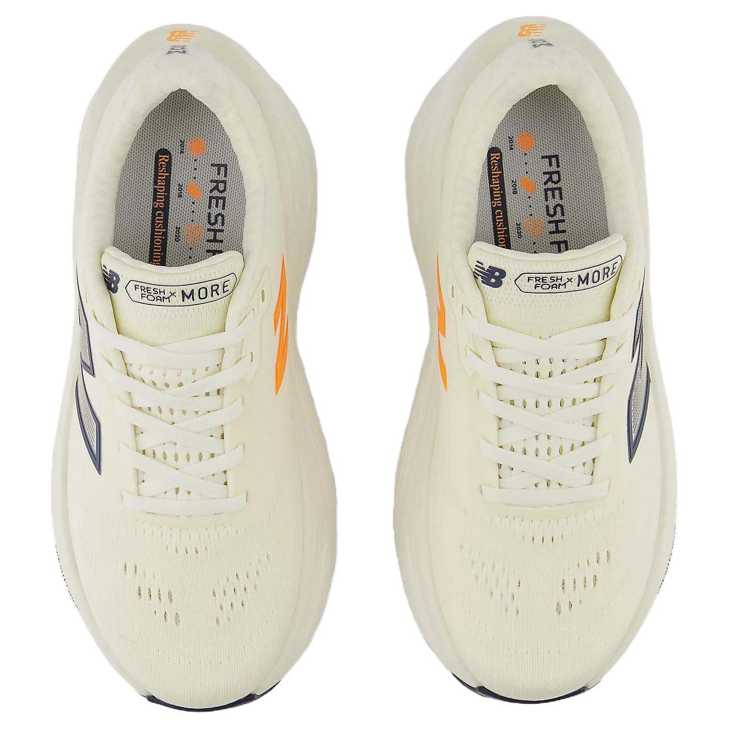 New Balance Fresh Foam X More V5 Cushioning Low top Casual City Commuting Running Shoes Women’s Ecru