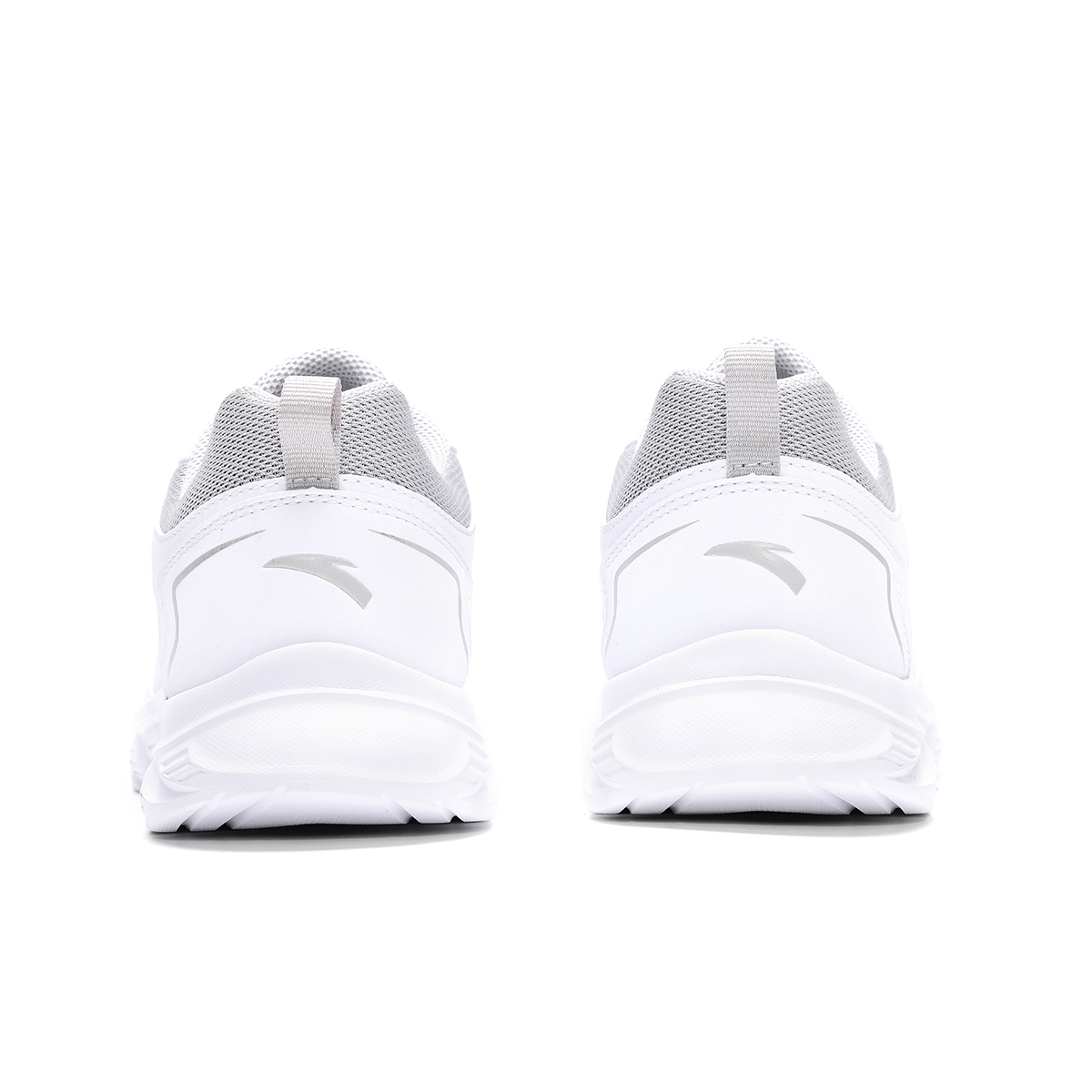 Anta Fabric Cushioning Slip Resistant Abrasion Resistant Low top Running Shoes Men’s White