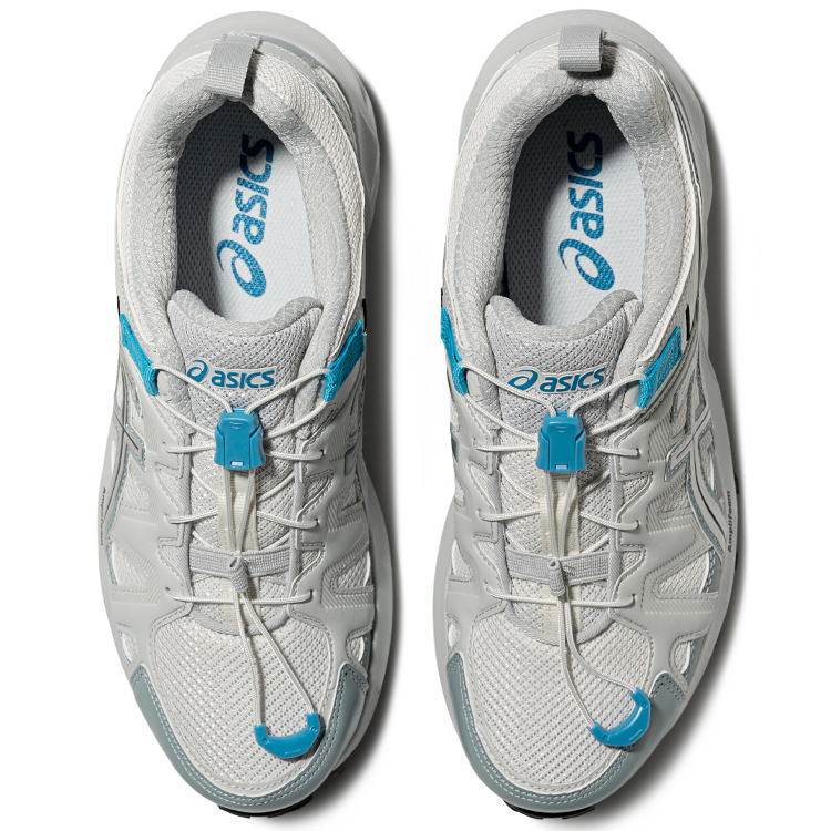 ASICS Gel Sonoma FE Cushioning Low top AHAR+/Abrasion Resistant Rubber Casual Running Shoes Men’s Gray Blue