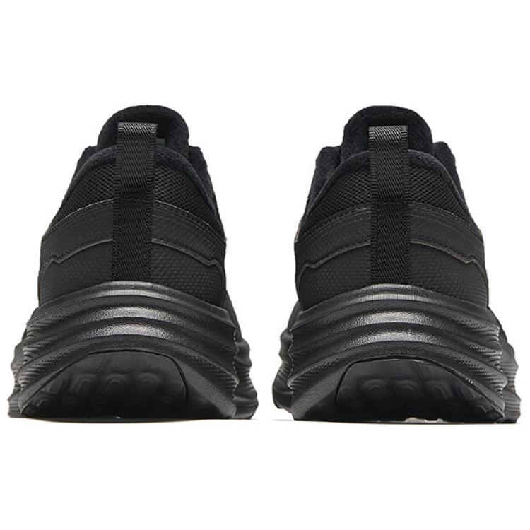 Anta Light Cloud Textile, Synthetic Leather Slip Resistant Abrasion Resistant Low top Running Shoes Men’s Black