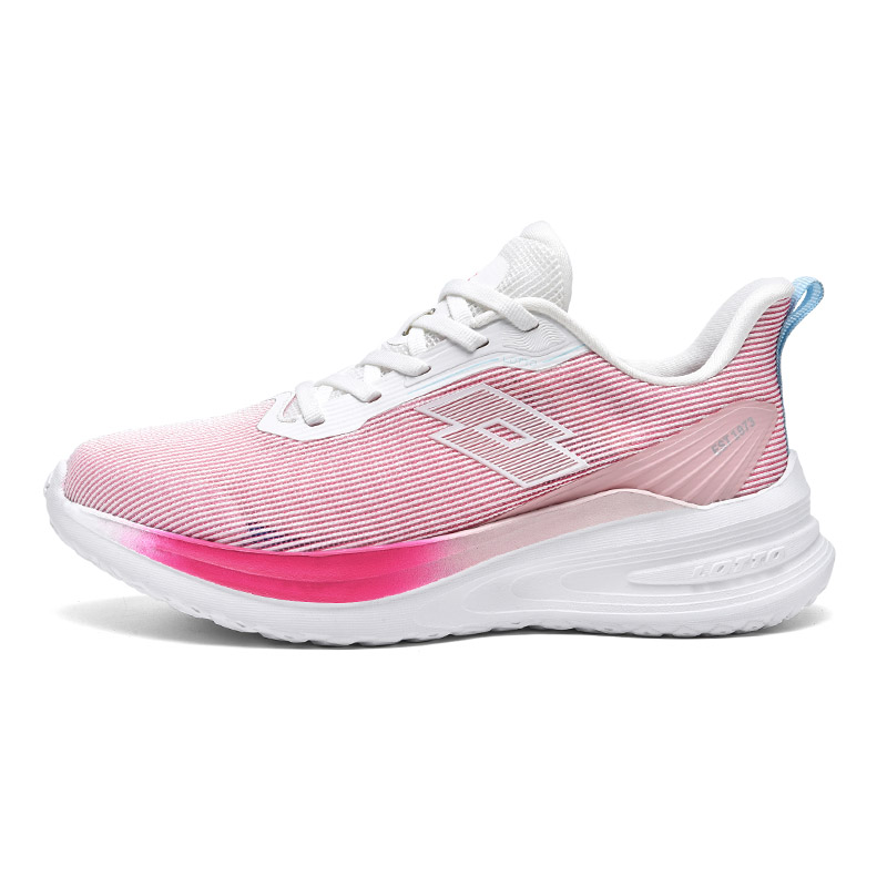 LOTTO Breathable, Slip Resistant, And Abrasion Resistant Low top Running Shoes Women’s Pink