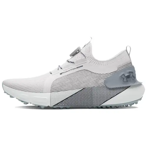 Under Armour Phantom Golf Cushioning, Wear Resistant Low top Golf Shoes Men's White