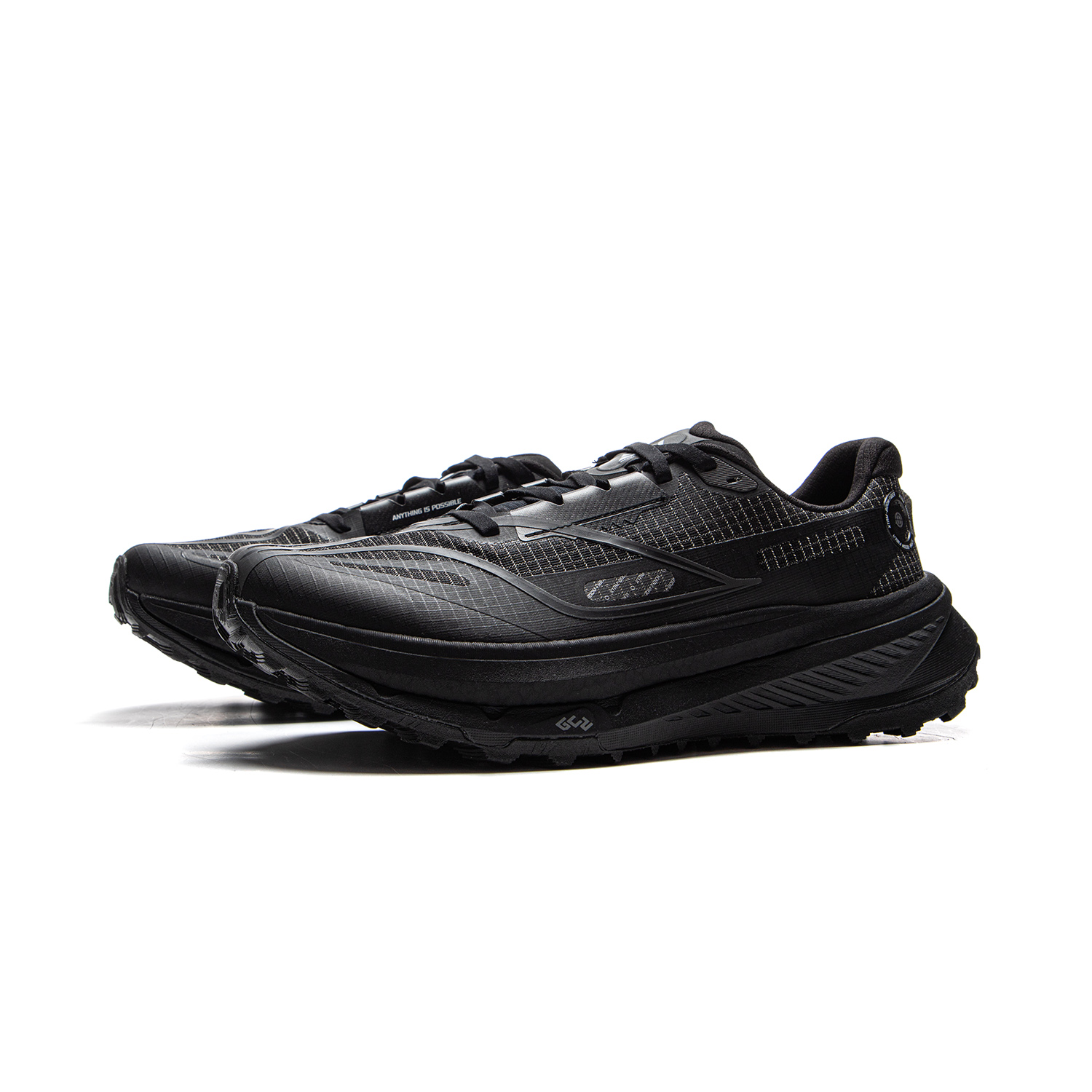 Li Ning De Lu Low top Trail Running Shoes Men’s Black