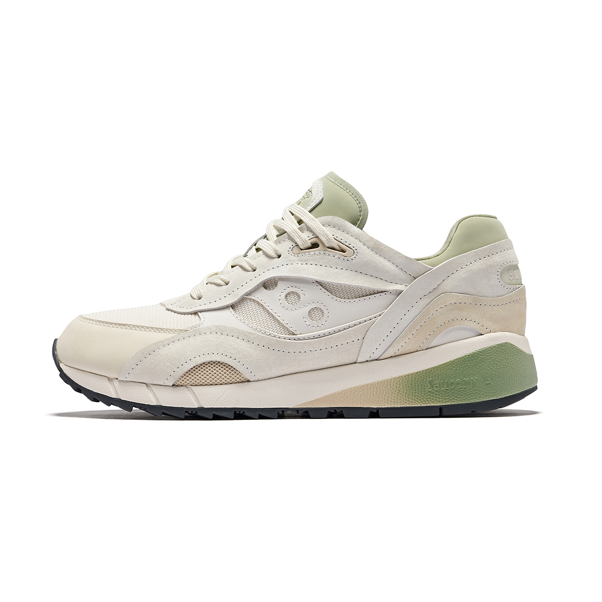 Saucony Low top Running Shoes Unisex Beige Green