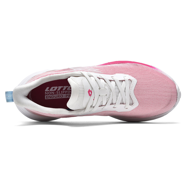 LOTTO Breathable, Slip Resistant, And Abrasion Resistant Low top Running Shoes Women’s Pink