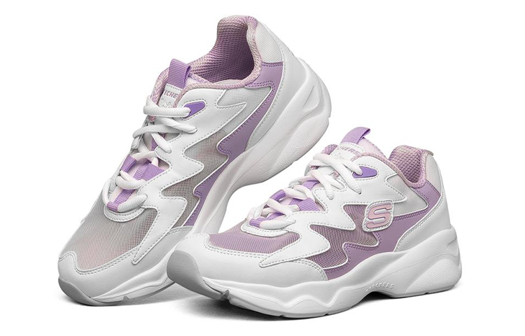 Женские кроссовки Skechers D'LITES AIRY (лаванда) — 薰衣草色 — фото 3