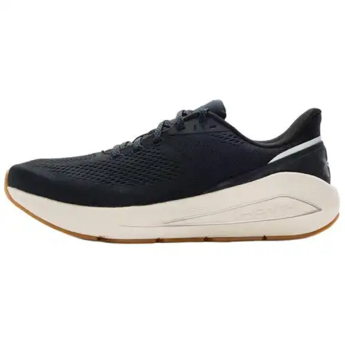 Under Armour Abrasion Resistant Breathable Lightweight Rebound Low top Sprint Running Shoes Men's Black White