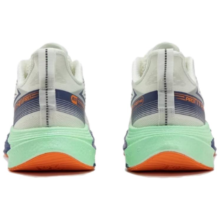 361° Cushioning Abrasion Resistant Breathable Low top Casual Running Shoes Men’s White Blue Green
