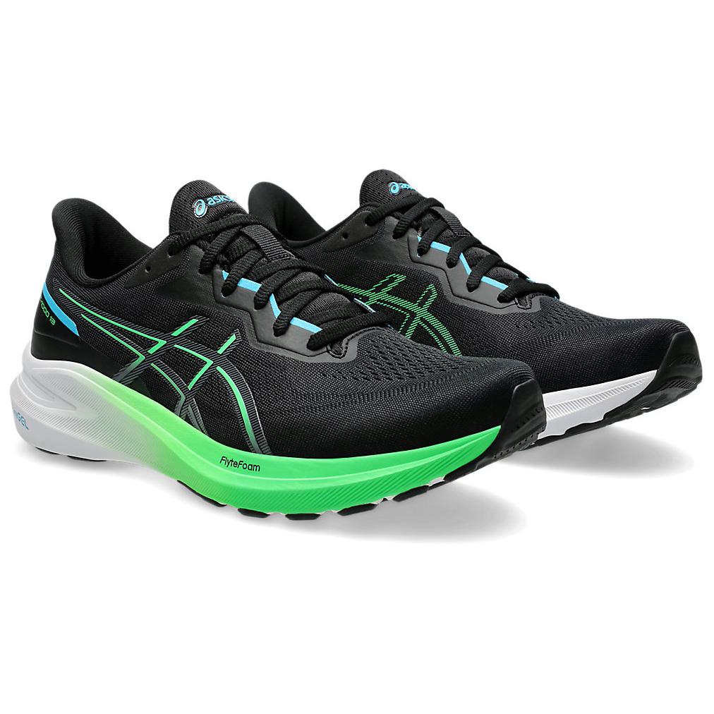ASICS GT 1000 13 Black Digital Aqua