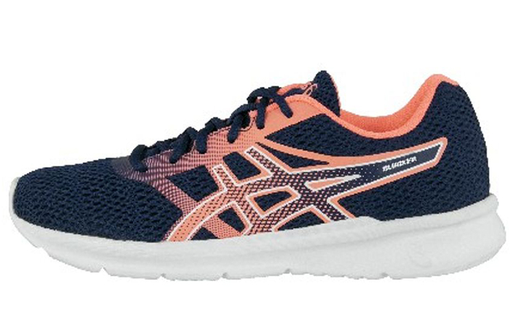 Asics Blocker Low top Running Shoes Women's Blue Orange