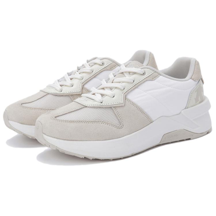 DESCENTE Urban Premium Abrasion Resistant Abrasion Resistant Low top Running Shoes Unisex Ecru