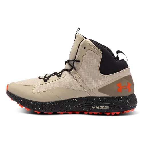Under Armour High top Shoe Unisex Khaki Gray