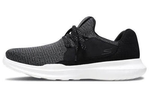 Skechers GO RUN Running Shoes Women's Low Top Black/White