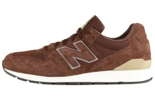 New Balance NB 996 Lace Up Mid top Casual Running Shoes Unisex Coffee