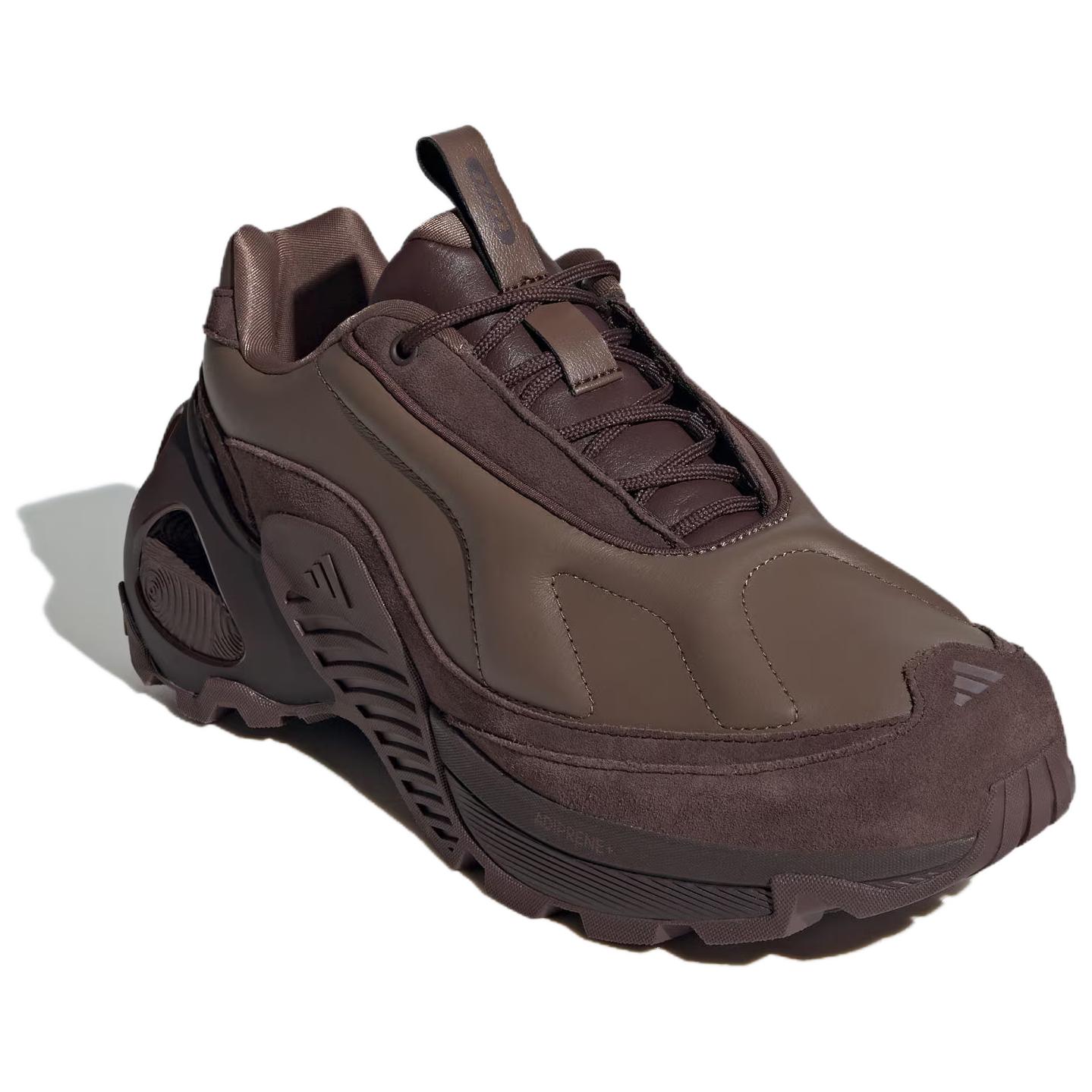 Adidas Wonder Runner Slip Resistant Abrasion Resistant Low top Casual Running Shoes Unisex Brown