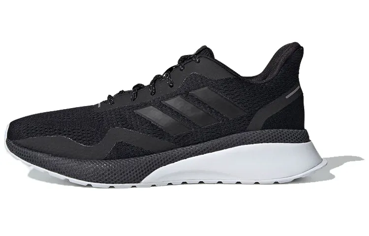 Adidas Novafvse X Soft And Comfortable Fabric Support Low top Running Shoes Women's Black White