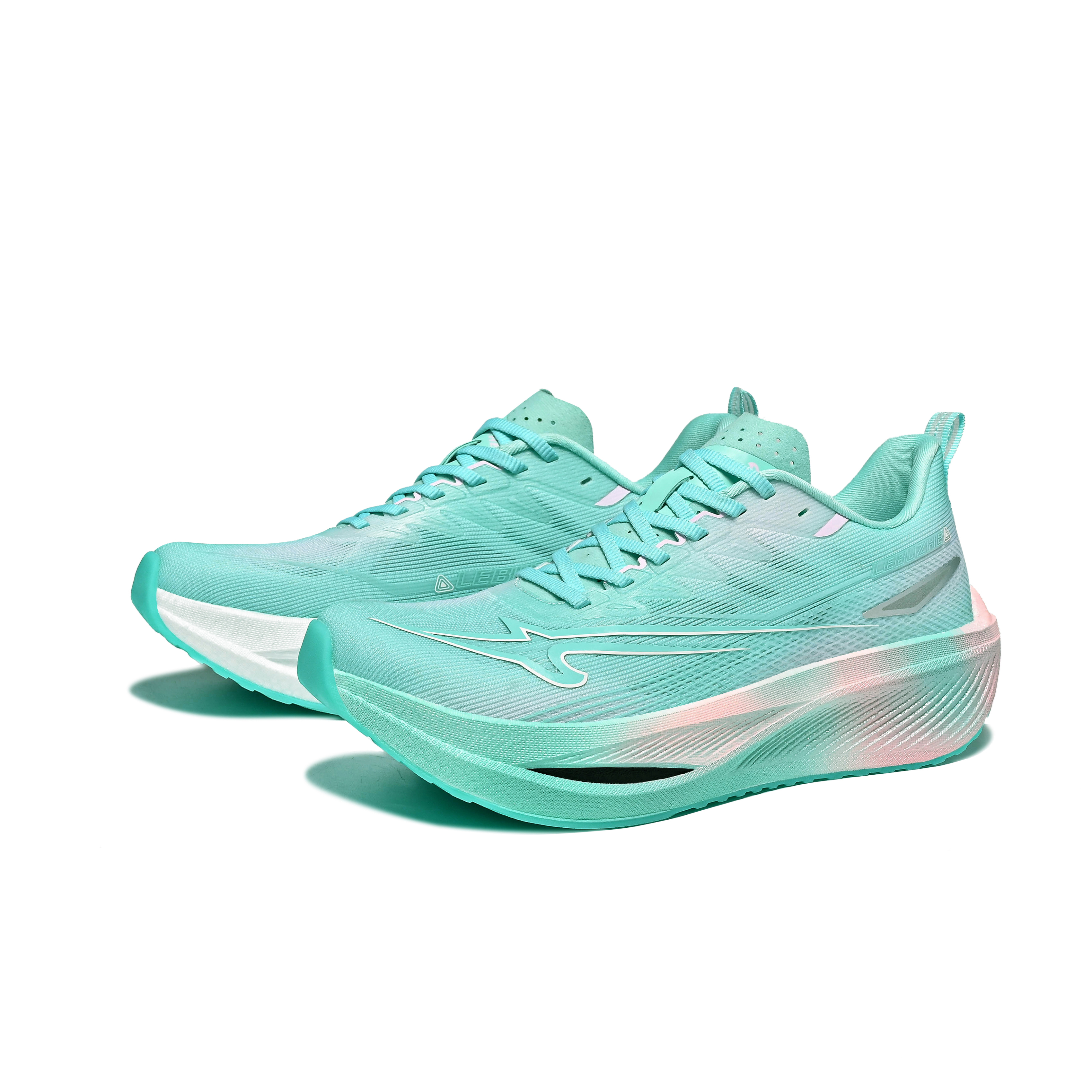 LEBUZHE Abrasion Resistant Cushioning Low top Physical Fitness Test & Exam Racing Marathon Running Shoes Unisex
