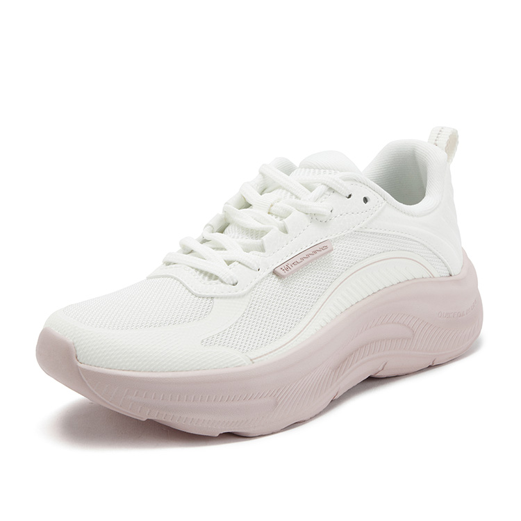 361° Star Leap Cushioning, Wear Resistant Low top Casual Running Shoes Women’s Fresh Pink
